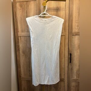 Gray Sleeveless Dress